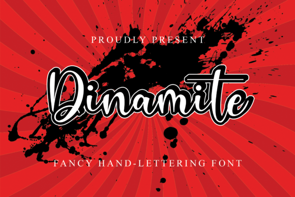 Dinamite Font - Featured Image