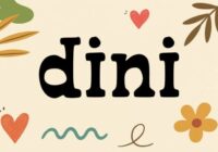 Dini Font - Featured Image