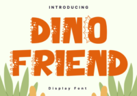 Dino Friend Font - Featured Image