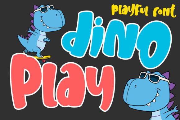 Dino Play Font - Featured Image