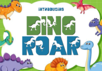 Dino Roar Font - Featured Image
