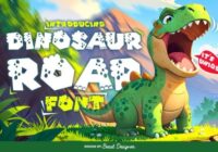 Dinosaur Roar Font - Featured Image