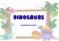 Dinosaurs Font - Featured Image