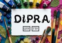 Dipra Font - Featured Image