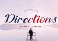 Directions Font - Featured Image