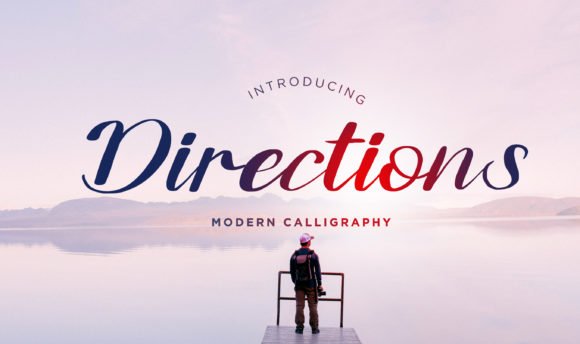 Directions Font - Featured Image