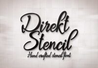 Direkt Stencil Font - Featured Image