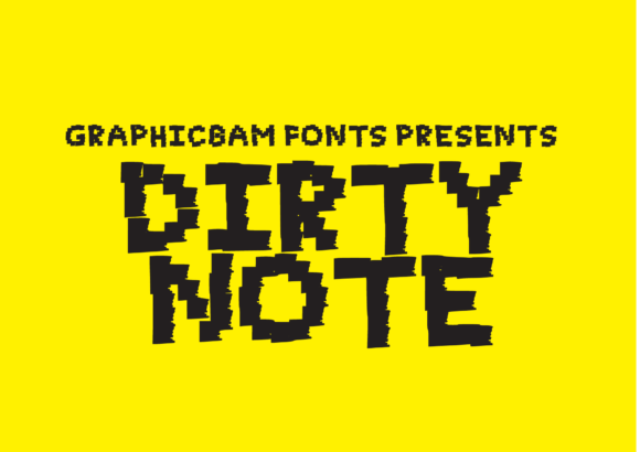 Dirty Note Font - Featured Image