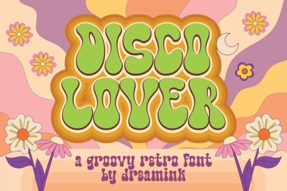 Disco Lover Font - Featured Image