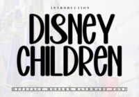 Disney Children Font - Featured Image