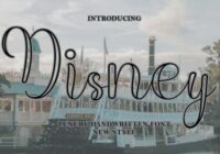 Disney Outline Font - Featured Image