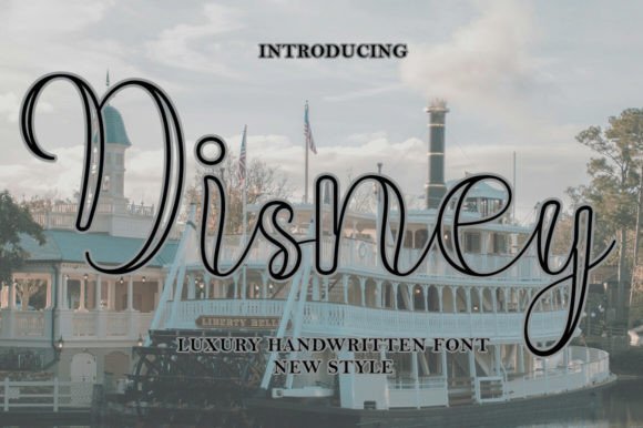 Disney Outline Font - Featured Image