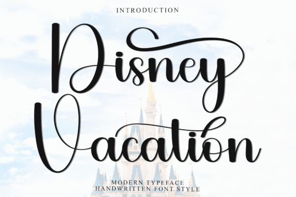 Disney Vacation Font - Featured Image