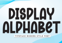 Display Alphabet Font - Featured Image