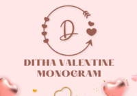 Ditha Valentine Monogram Font - Featured Image