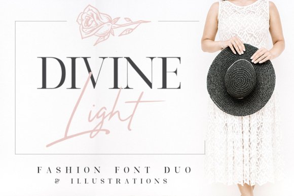 Divine Light Duo Font - Featured Image