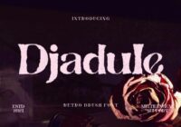 Djadule Font - Featured Image