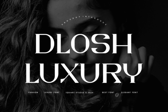 Dlosh Luxury Font - Featured Image