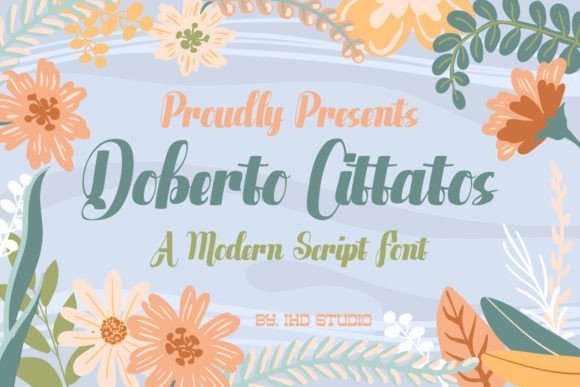 Doberto Cittatos Font - Featured Image