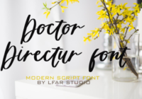 Doctor Directur Font - Featured Image