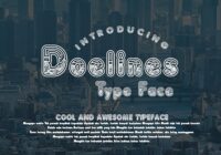 Doelines Font - Featured Image