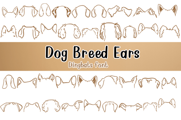 Dog Breed Ears Font - Featured Image