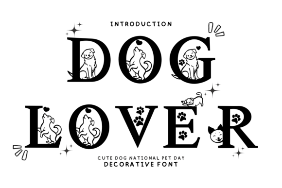 Dog Lover Font - Featured Image