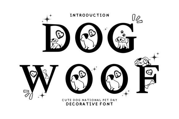 Dog Woof Font - Featured Image