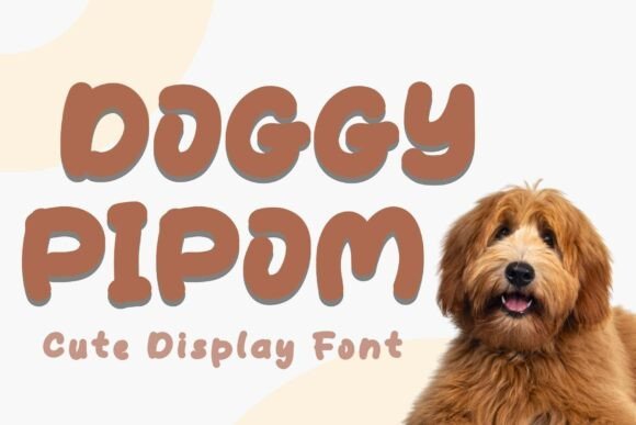 Doggy Pipom Font - Featured Image