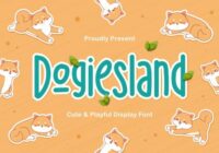 Dogiesland Font - Featured Image