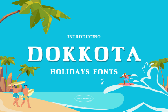 Dokkota Font - Featured Image