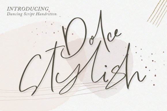 Dolce Stylish Font - Featured Image