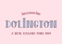 Dolington Font - Featured Image