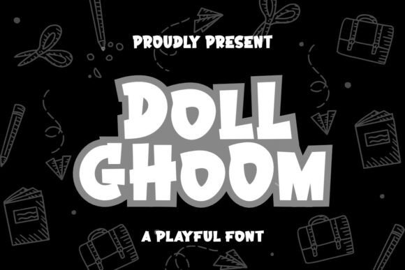Doll Ghoom Font - Featured Image