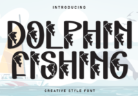 Dolphin Fishing Font - Featured Image