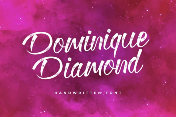 Dominique Diamond Font - Featured Image