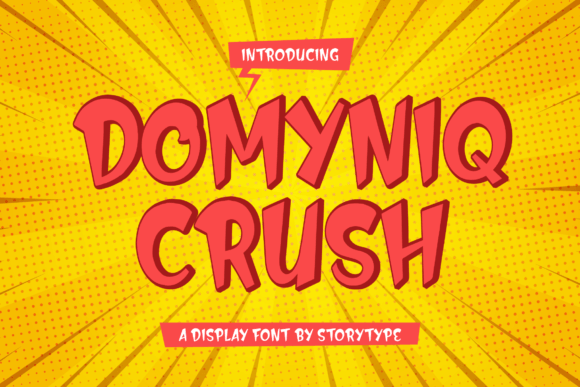 Domyniq Crush Font - Featured Image