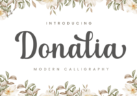 Donalia Font - Featured Image