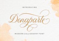Donaparte Font - Featured Image