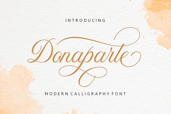 Donaparte Font - Featured Image