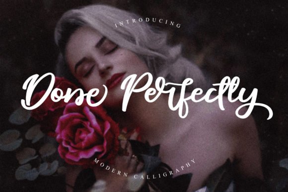 Done Perfectly Font - Featured Image