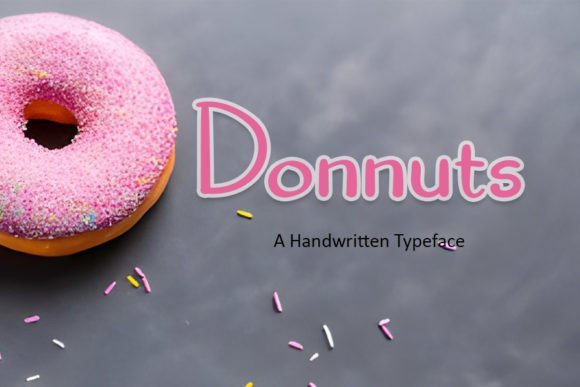 Donnuts Font - Featured Image