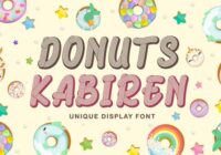 Donuts Kabiren Font - Featured Image