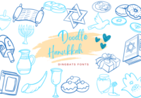 Doodle Hanukkah Font - Featured Image