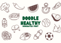 Doodle Healthy Font - Featured Image