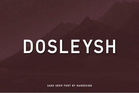 Dosleysh Font - Featured Image