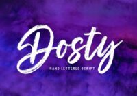 Dosty Font - Featured Image