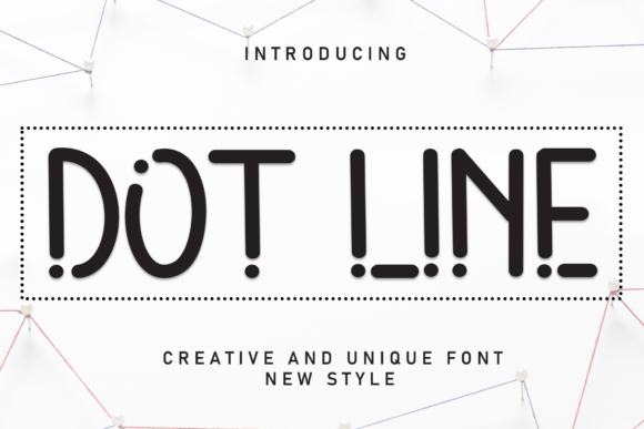 Dot Line Font - Featured Image