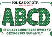 Dot Shamrock Font - Featured Image