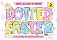 Dotted Easter Font - Featured Image